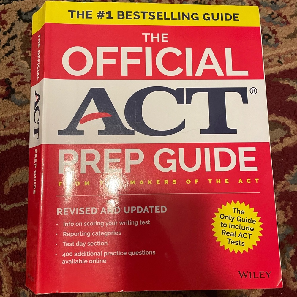 Act prep guide book